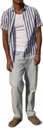 Blend Cloud Straight Jeans In Denim Light