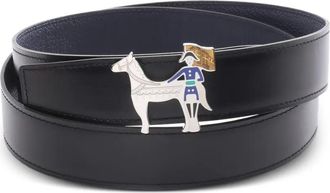 Herm&egrave;s Cintura con fibbia 2024 - Nero