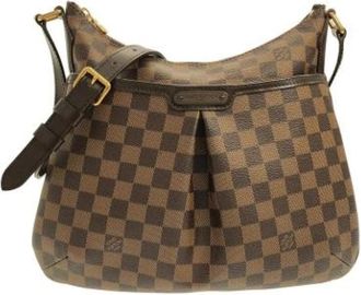 Louis Vuitton Tweedehands Canvas Louis Vuitton tassen - Dames - Vintage Schoudertas - Bruin - ONE Size - Vintage