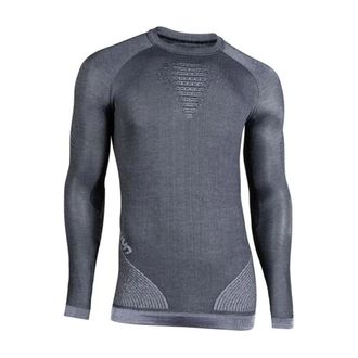 UYN Underlayers, male, Gray, Size: S Cashmere Shirt