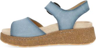 Dansko Womens Bianca Ankle Strap Sandal In Blue