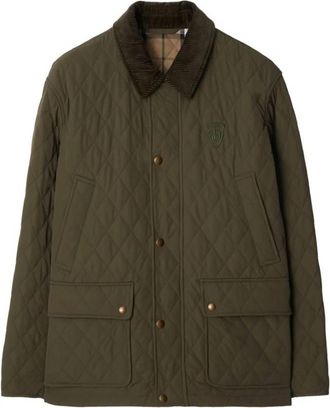 Burberry Quilted Nylon Barn Jacket, Size XX-Large