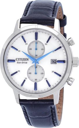 Citizen Core Collection Chronograph Quartz White Dial Mens Watch CA7069-16A