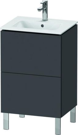 Duravit L-cube Mueble De Ba&ntilde;o De Pie Compact, 2 Cajones, Ancho: - Duravit