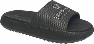 True Religion Meg Pool Slide in Black at Nordstrom, Size 10
