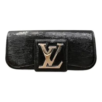 Louis Vuitton Pre-owned Clutches, female, Black, Size: ONE SIZE Pre-owned Pochette Sobe Epi Electric clutch bag