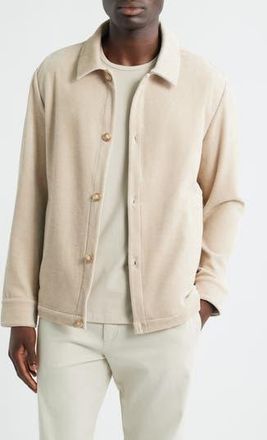 Robert Barakett Rhodes Overshirt in Beige at Nordstrom Rack, Size Small
