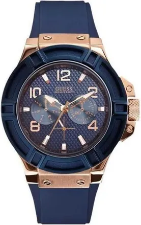 Guess Accessoires, Heren, Geel, ONE Size, W0247G3 Rigor Horloge