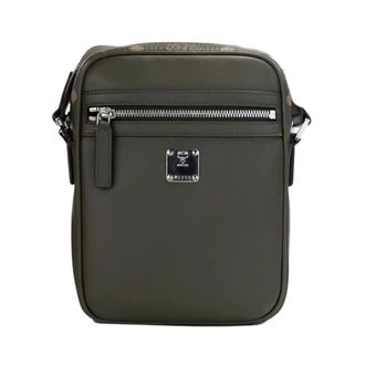 MCM Borsa a tracolla Camera Bag in pelle Visetos - - Bags - unisex - Verde - ONE SIZE
