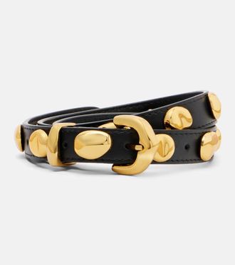 Amanu Studio Vaal embellished leather belt