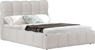 Habitat & Jardin Cama beige 221 x 178 x 112 cm