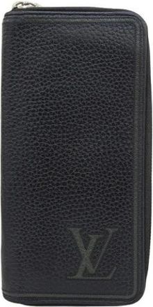 Louis Vuitton Pre-owned Leather Wallet - Dames - Vintage Accessoires - Zwart - ONE Size - Leer - Vintage
