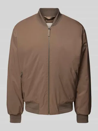 Calvin Klein Bomberjacke mit Reißverschluss Modell HERO in Beige, Größe XXL