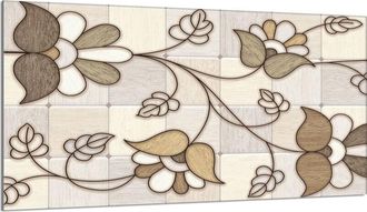 OEM Placa Protectora De Vidrio Para Estufa 90x52 Mosaico