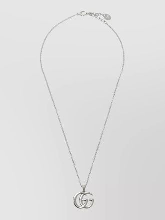 Gucci adjustable chain necklace pendant design