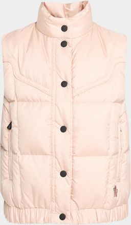 Moncler Doucy Down-Fill Quilted Vest