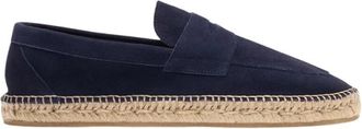 Scarosso Diego Espadrilles - Heren - Espadrilles - Blauw - 42 EU - Leer - Schoenen