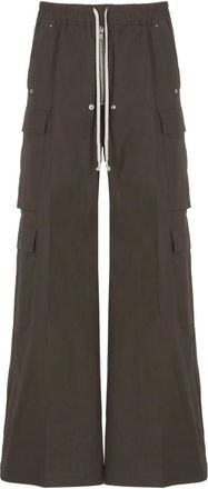 Rick Owens Heren, Broeken, Grijs, Maat: S