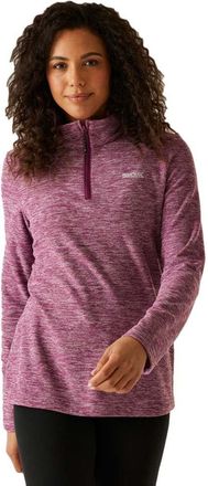 Regatta Womens Sweethart Marl Half Zip Fleece Anti-Pill Quick Dry Winter Layer Top