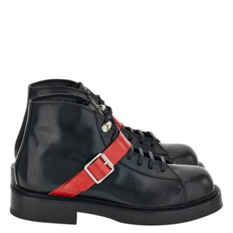 Ferragamo Gancini Ornament Ankle Boots, Size 9 E
