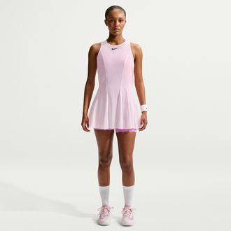 Nike Womens Court Slam Tennis Dress in Green | IH3765-006