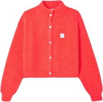 American Vintage East Vest - Dames - Truien - Rood - Maat: M Zijde