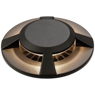 Netlighting LED 1 Light Outdoor Drive Walkover Light Graphite IP67 in Black