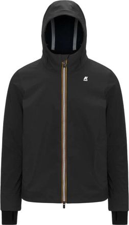 K-Way Jacko Bonded Jacket - Heren - Regenjassen - Zwart - XL - Polyester - Jassen