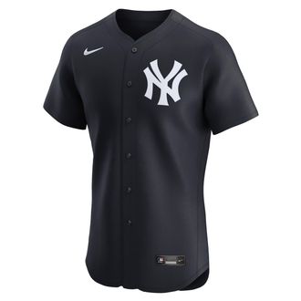 Nike Aaron Judge New York Yankees Nike Mens Dri-FIT ADV MLB Elite Jersey in Blue | 9B10NKA2NK9-DQ8