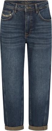 Mos Mosh Broeken - Dames - Loose Fit Jeans - Blauw - W30 - Jeans