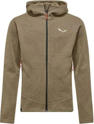 Salewa Puez Rocca PL HD Jacket Fleecejacke f&uuml;r Herren | beige/braun