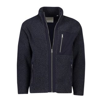 GANT Jassen, Heren, Blauw, L, Katoen, Lichtgewicht Jas