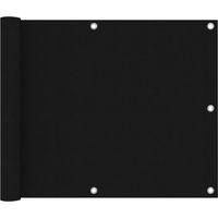OEM Biombo Negro Para Balc&oacute;n, 75 X 500 Cm, Tela Oxford - Crezuo