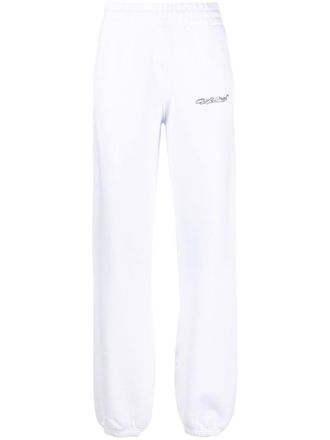 Off-white Trainingsbroek met logoprint - Wit