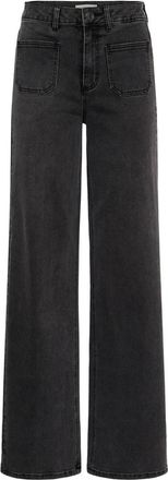 Kaffe KAbrook HW Reg Fit Jeans - - Jeans - Donna - Grigio - W33 L32
