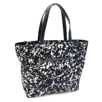 Bally Nylon Canvas Leather Tote Bag (Pre-Owned)