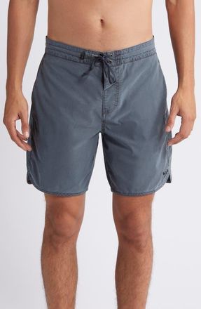 Dark Seas Go To Board Shorts in Black at Nordstrom, Size 29