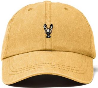 Dalix Lobster Dad Cap in Washed Gold at Nordstrom