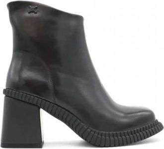Laura Biagiotti 9345 BLK - Dames - Laarzen met Hak - Zwart - 41 EU - Schoenen
