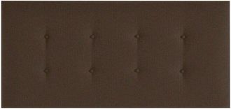 Colchones Aznar Cabezal De Cama Etna Tapizado En Tela Cama De 105 - Wengue-etna-(28)