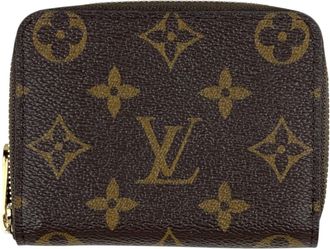 Louis Vuitton Brown Monogram Coin Purse/Coin Case (Pre-Owned)