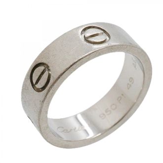Cartier Platinum 950 Band Ring (Pre-Owned)