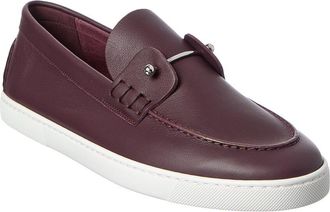 Christian Louboutin Chambeliboat Leather Loafer