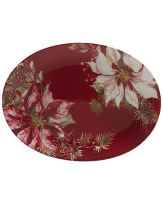 Certified International Winters Joy Oval Platter