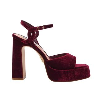 Steve Madden Sandalias de plataforma Miliana - Shoes - Mujer - Rojo - 37 1/2 EU