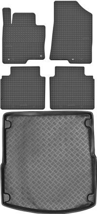 OEM Hyundai I40 Kombi De 2011 A 2019. Juego De Alfombrillas De Goma Para Coche Y Alfombrilla Para Maletero