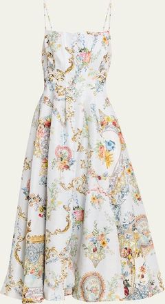 Camilla Seville Sweetheart Corset Maxi Dress