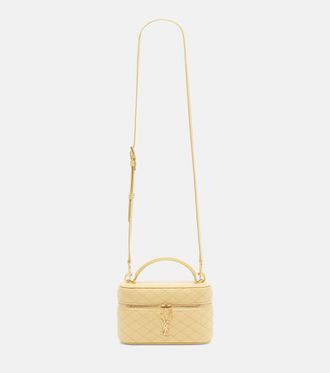 Saint Laurent Gaby quilted leather vanity bag