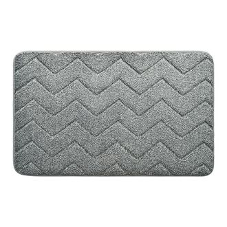 OEM Felpudo De 50 X 80 Cm, Antideslizante, Absorbente, F&aacute;cil De Limpiar, Para Dormitorio, Cocina Y Pasillo, Color Gris
