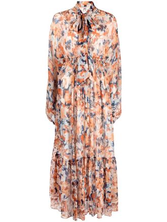 Evarae Theo maxi dress - Orange